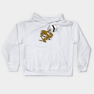 Spilt milk (chocolate edition) Kids Hoodie